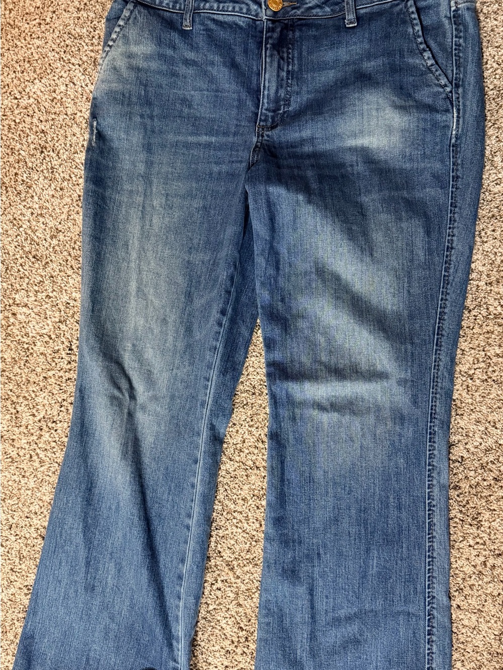 Kut from the Kloth “Kelsey” Ankle Flare Jeans